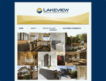 Tablet Screenshot of lakeview-design.com